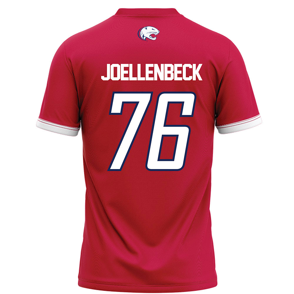 South Alabama - NCAA Football : Logan Joellenbeck - Red Football Jersey