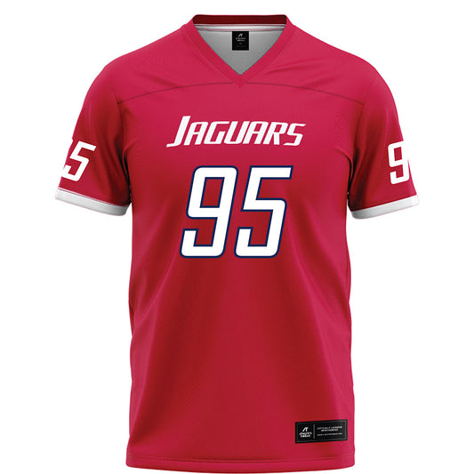 South Alabama - NCAA Football : Jalyn Durgan - Red Football Jersey-0