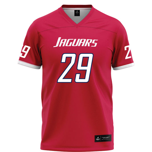 South Alabama - NCAA Football : Kaleb Jackson - Red Football Jersey-0