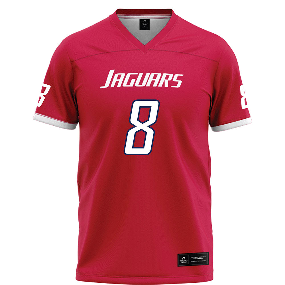 South Alabama - NCAA Football : Jordan Scruggs - Red Football Jersey