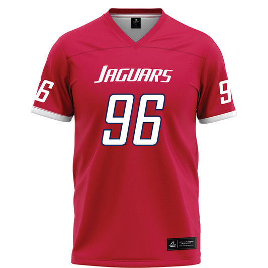 South Alabama - NCAA Football : Dominic Wiseman - Red Football Jersey-0