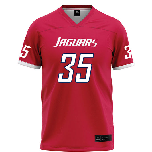 South Alabama - NCAA Football : Davis Little - Red Football Jersey-0