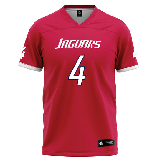 South Alabama - NCAA Football : bishop davenport - Red Football Jersey-0