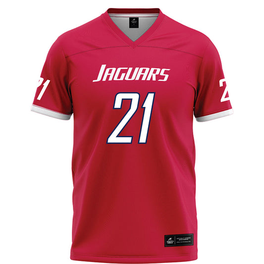 South Alabama - NCAA Football : Jarvis Durr - Red Football Jersey-0