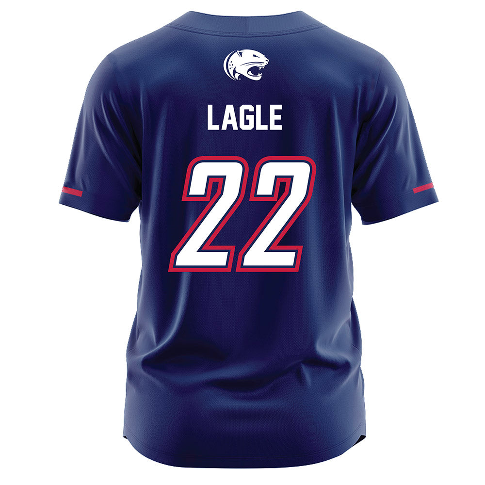 South Alabama - NCAA Softball : Madison Lagle - Blue Jersey-1