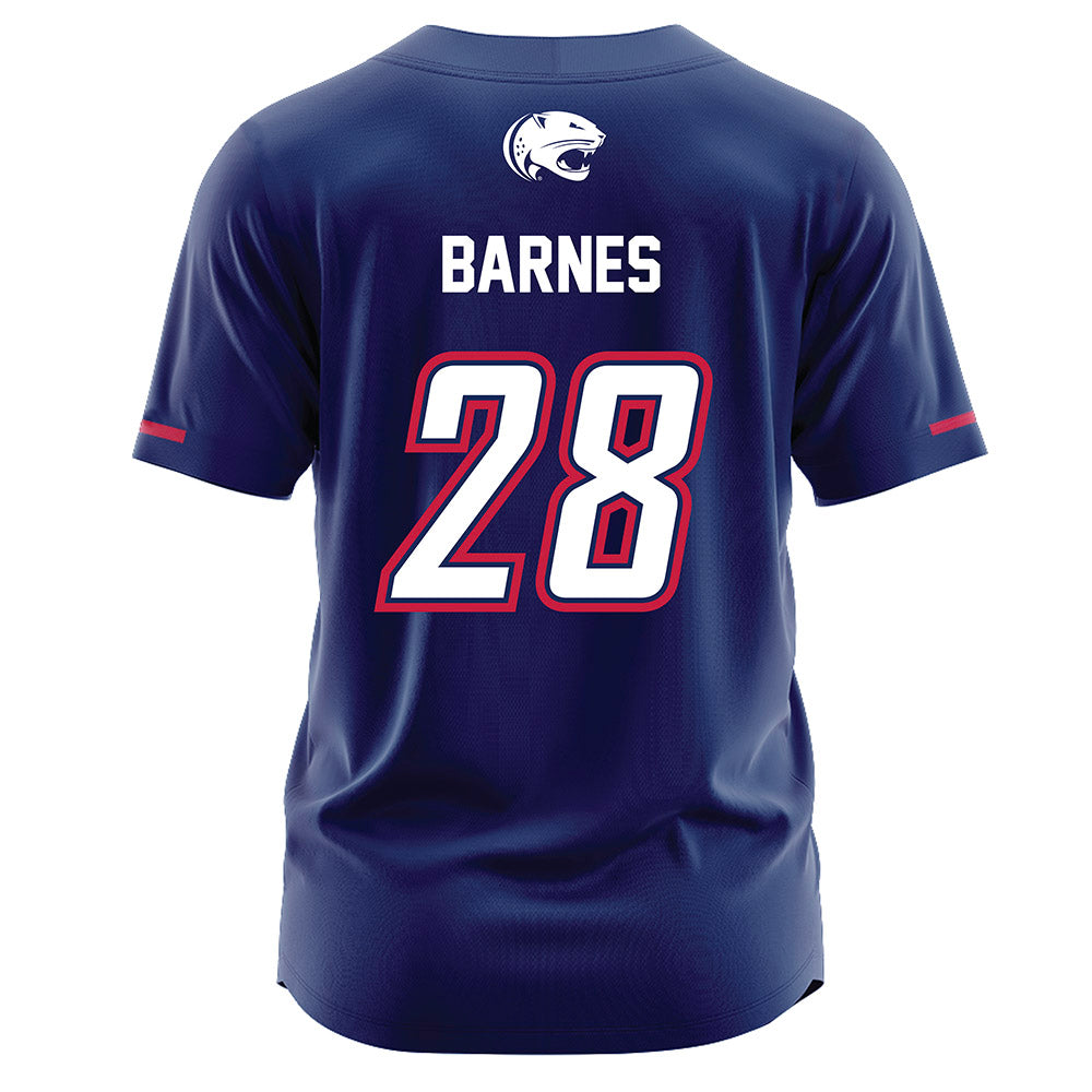 South Alabama - NCAA Softball : Kooper Barnes - Blue Jersey-1