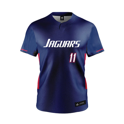 South Alabama - NCAA Softball : Caitlyn Gavin - Blue Jersey-0