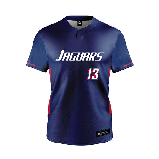 South Alabama - NCAA Softball : Lillie Stagner - Blue Jersey-0