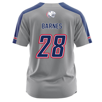 South Alabama - NCAA Softball : Kooper Barnes - Grey Jersey-1