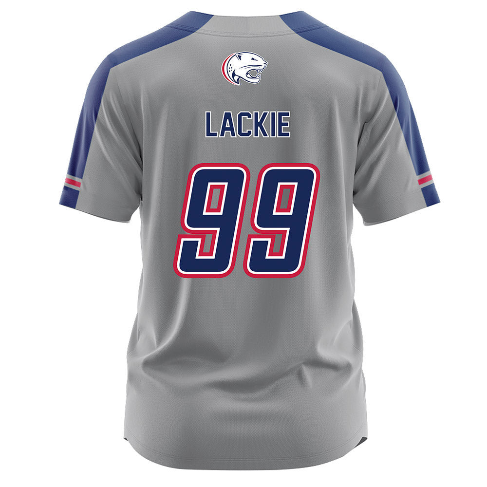 South Alabama - NCAA Softball : Olivia Lackie - Grey Jersey-1