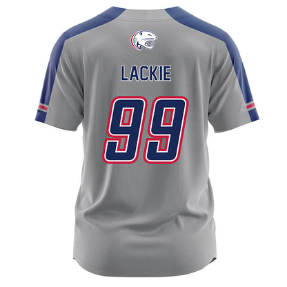 South Alabama - NCAA Softball : Olivia Lackie - Grey Jersey-1