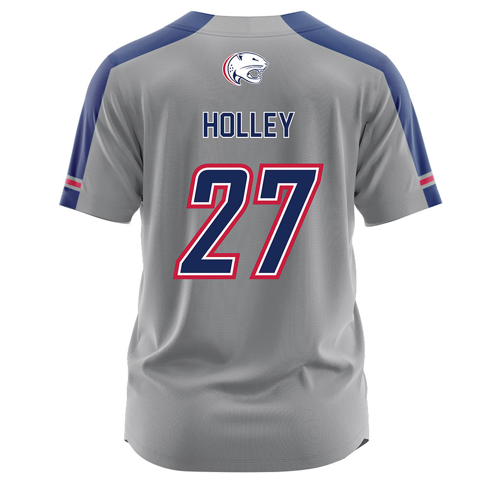 South Alabama - NCAA Softball : Brea Holley - Grey Jersey-1