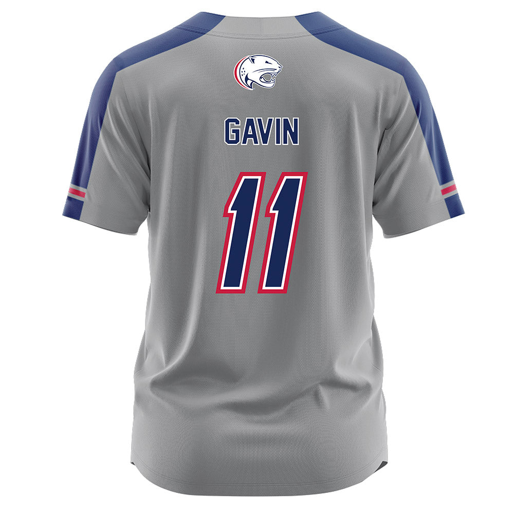 South Alabama - NCAA Softball : Caitlyn Gavin - Grey Jersey-1