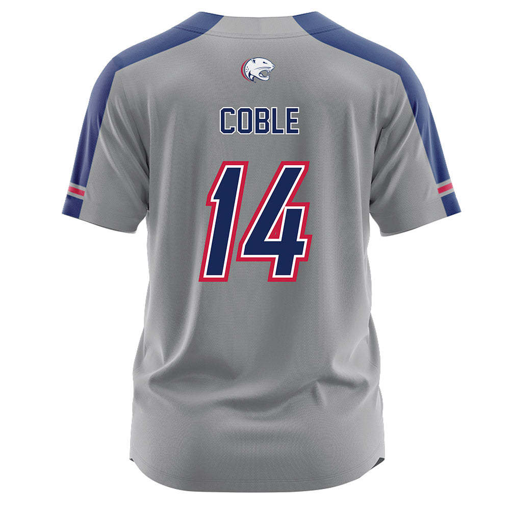 South Alabama - NCAA Softball : Ashleia Coble - Grey Jersey-1