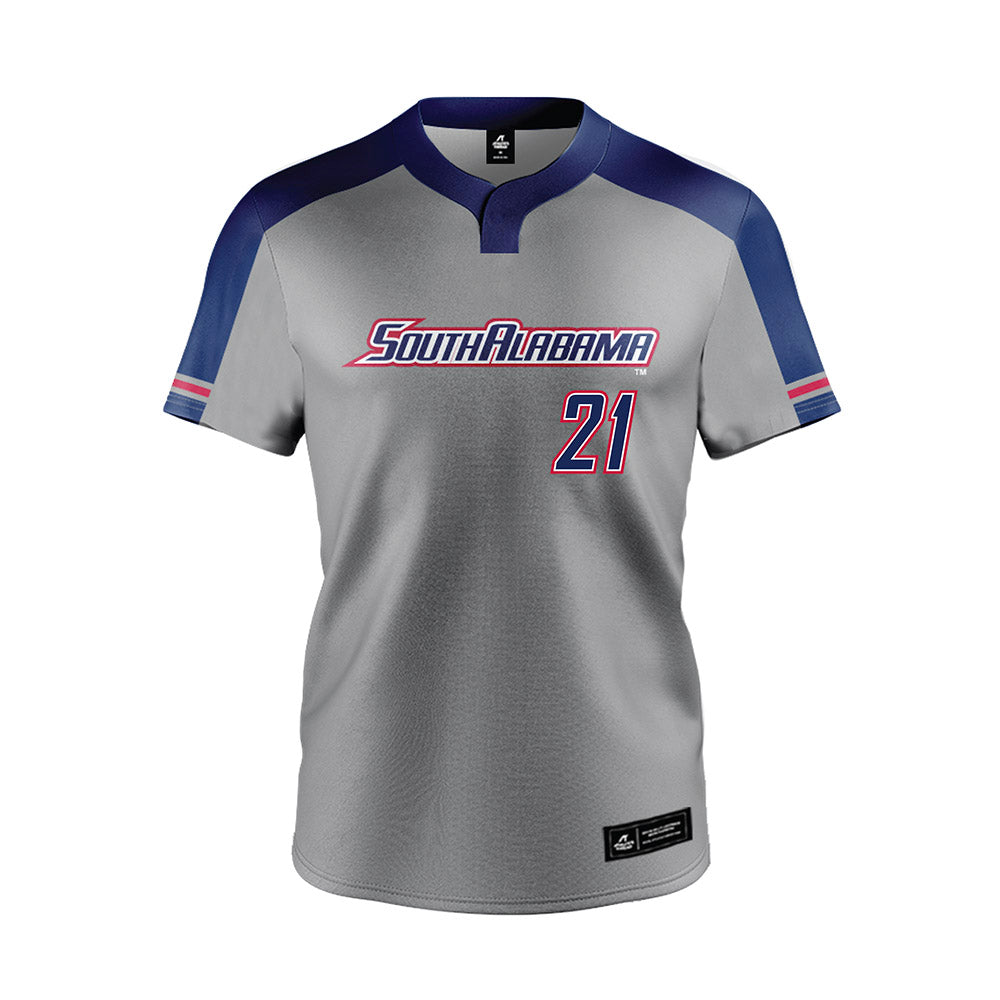 South Alabama - NCAA Softball : Sophia Mendoza - Grey Jersey