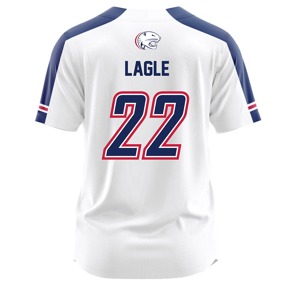 South Alabama - NCAA Softball : Madison Lagle - White Jersey-1