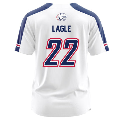 South Alabama - NCAA Softball : Madison Lagle - White Jersey-1