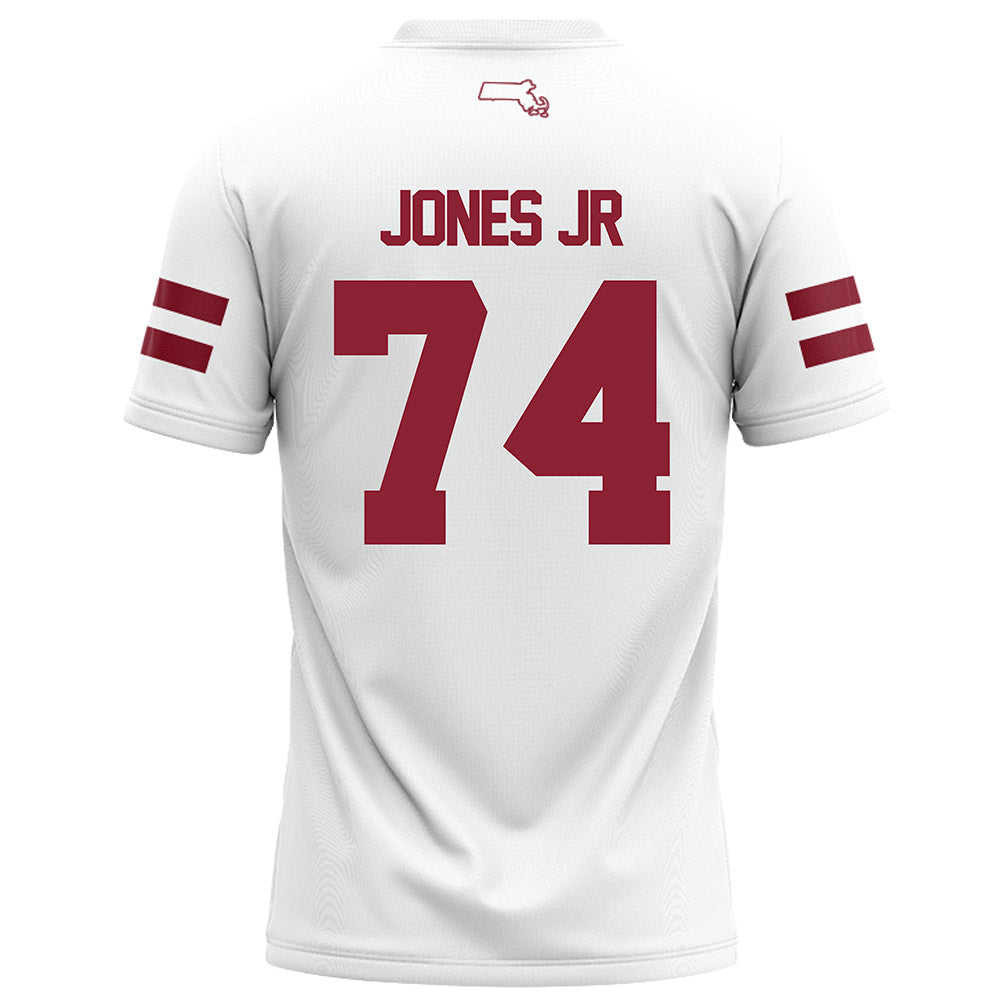 UMass - NCAA Football : William Jones Jr - White Football Jersey