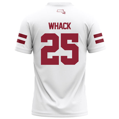 UMass - NCAA Football : Donta Whack - White Football Jersey