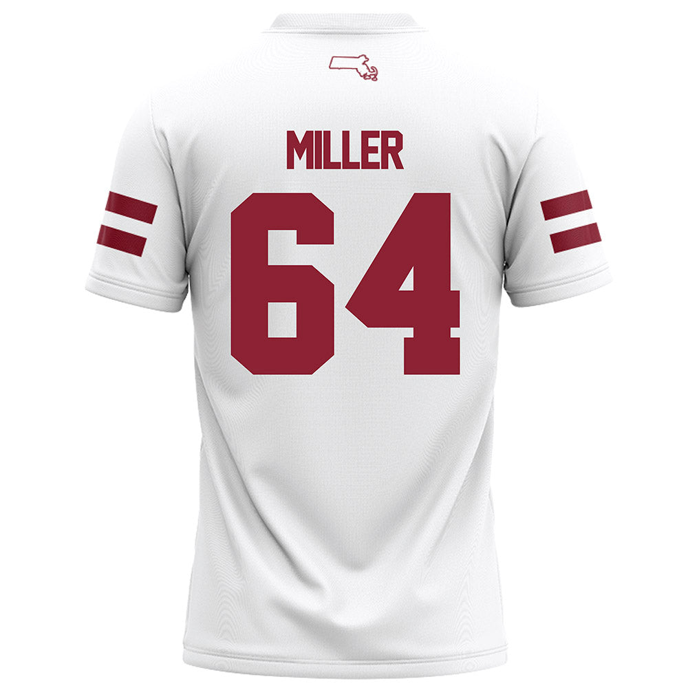 UMass - NCAA Football : Peyton Miller - White Football Jersey