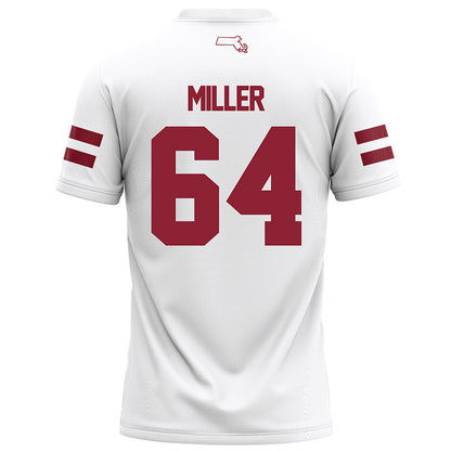 UMass - NCAA Football : Peyton Miller - White Football Jersey