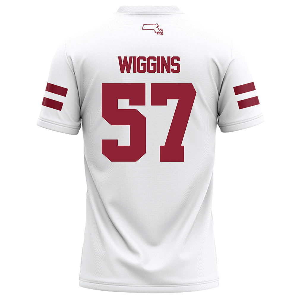 UMass - NCAA Football : Jaden Wiggins - White Football Jersey