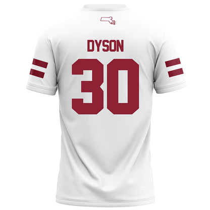 UMass - NCAA Football : Donovan Dyson - White Football Jersey