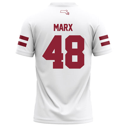 UMass - NCAA Football : Jackson Marx - White Football Jersey