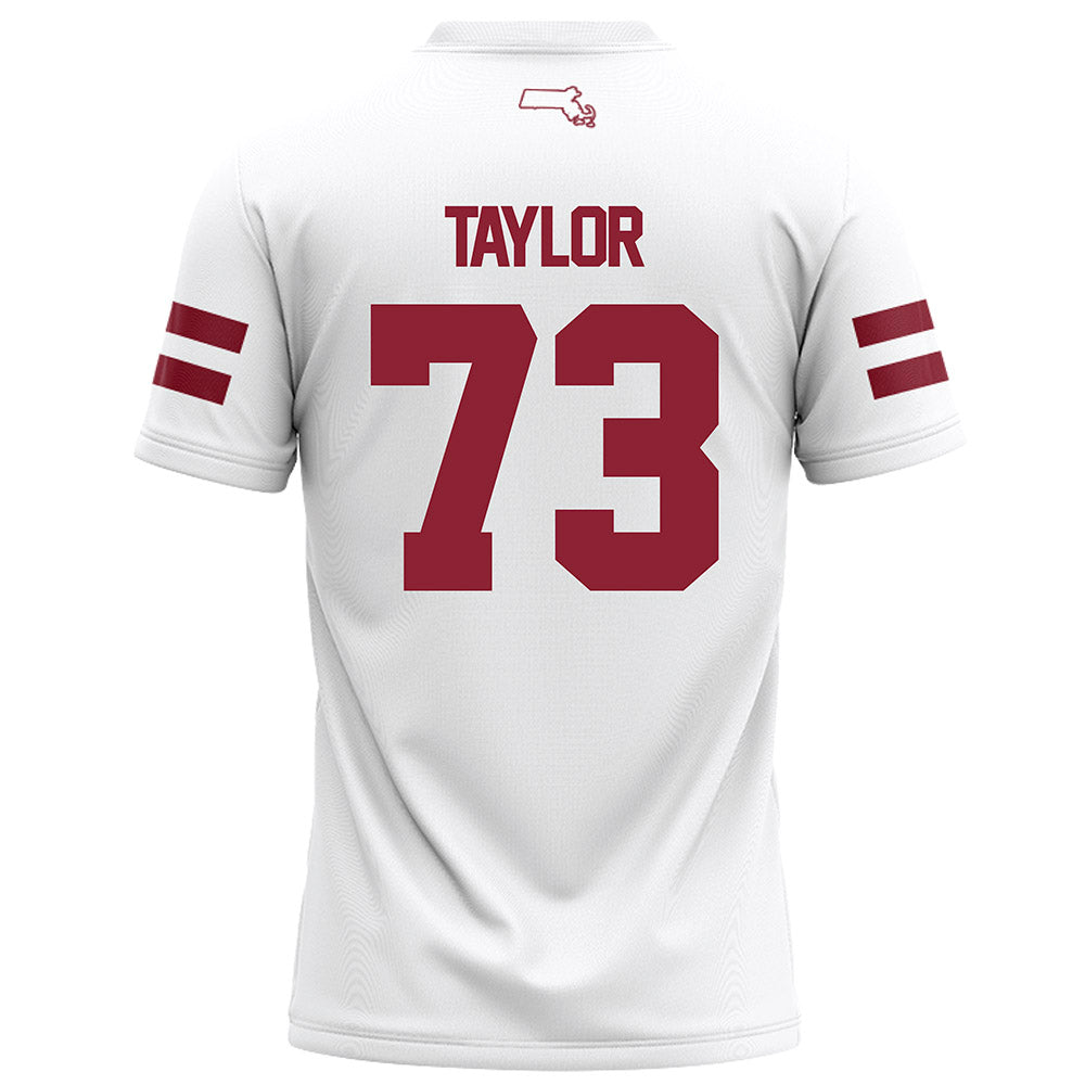 UMass - NCAA Football : Brock Taylor - White Football Jersey