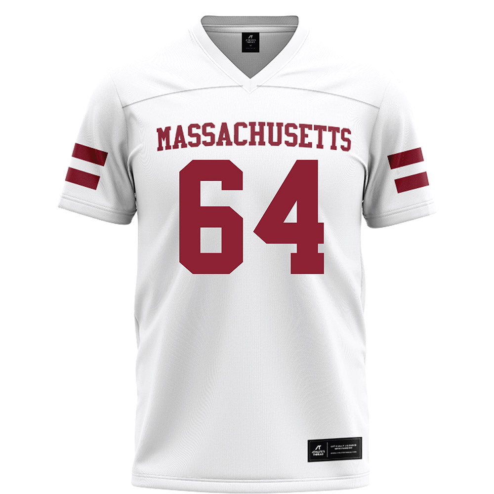 UMass - NCAA Football : Peyton Miller - White Football Jersey