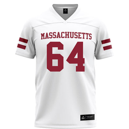 UMass - NCAA Football : Peyton Miller - White Football Jersey