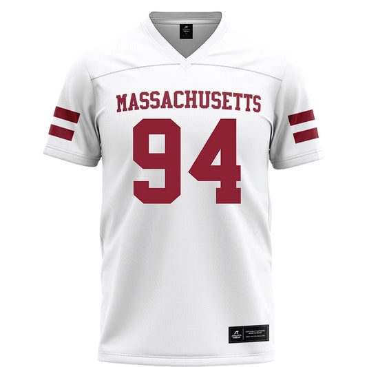 UMass - NCAA Football : Kofi Asare - White Football Jersey