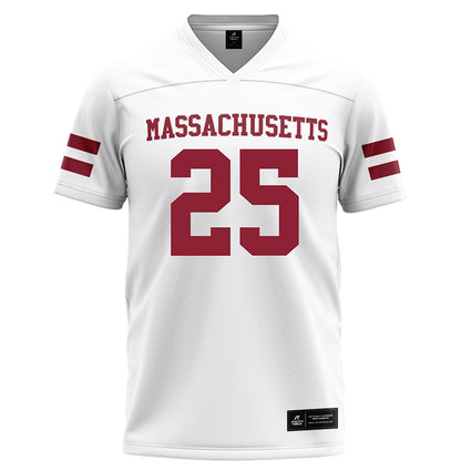 UMass - NCAA Football : Donta Whack - White Football Jersey