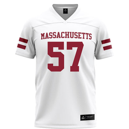 UMass - NCAA Football : Jaden Wiggins - White Football Jersey