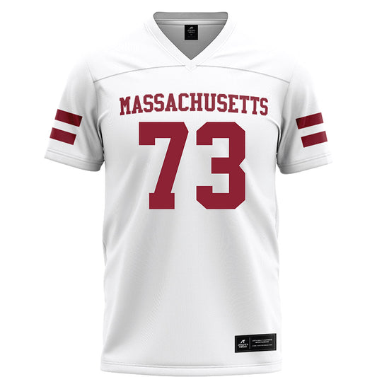 UMass - NCAA Football : Brock Taylor - White Football Jersey