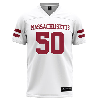 UMass - NCAA Football : Aquan Robinson - White Football Jersey