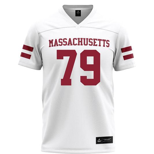 UMass - NCAA Football : Ryan Mosesso - White Football Jersey