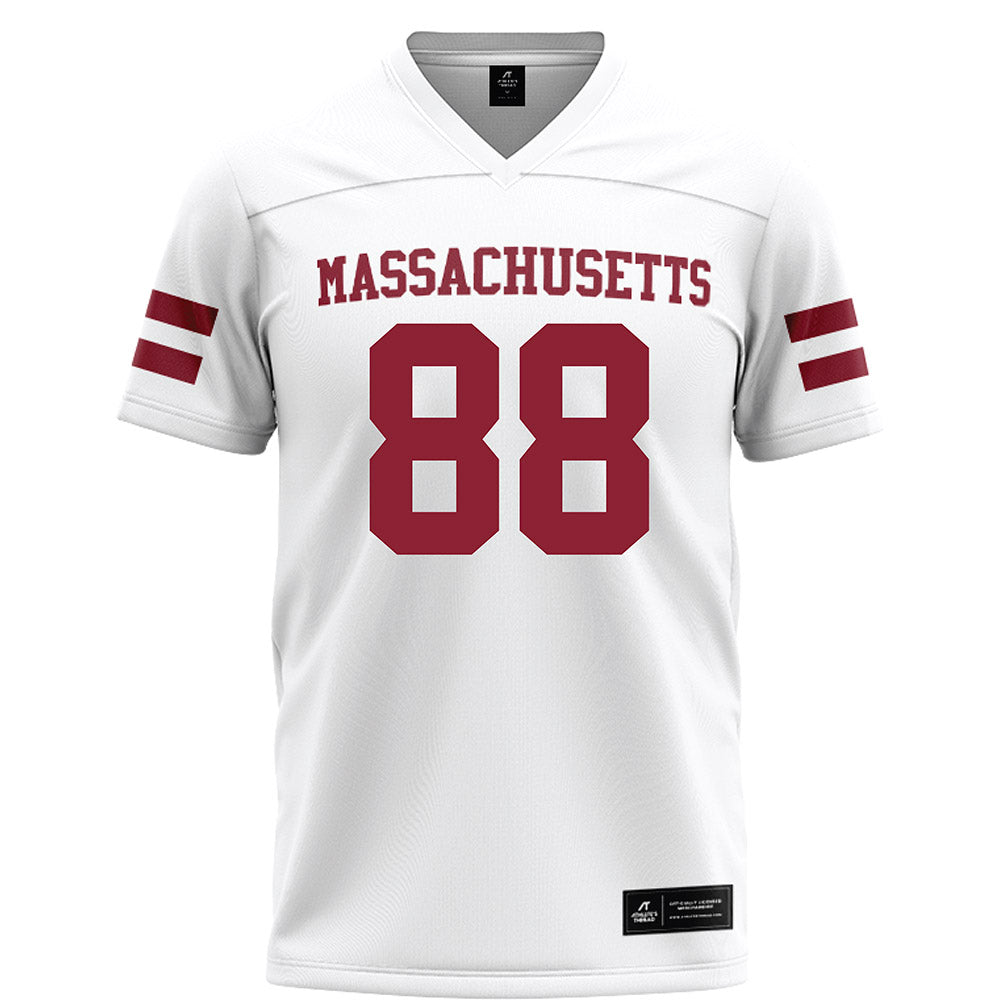 UMass - NCAA Football : John Condakes - White Football Jersey