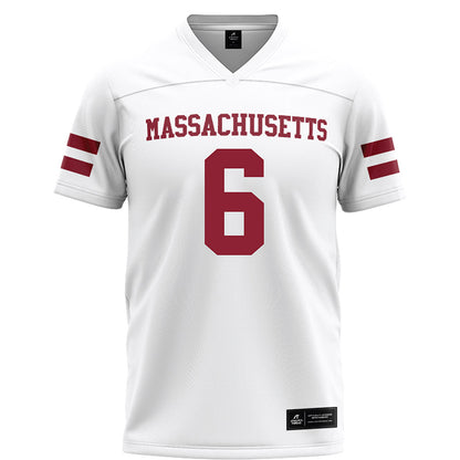 UMass - NCAA Football : Jeremiah McGill - White Football Jersey