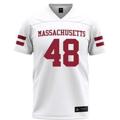 UMass - NCAA Football : Jackson Marx - White Football Jersey