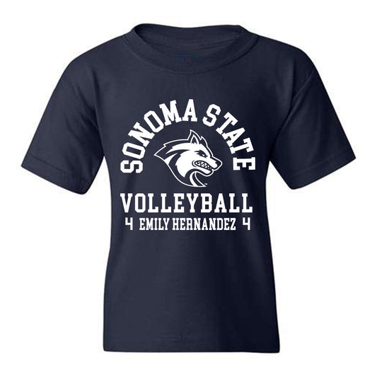 SSU - NCAA Women's Volleyball : emily hernandez - Youth T-Shirt