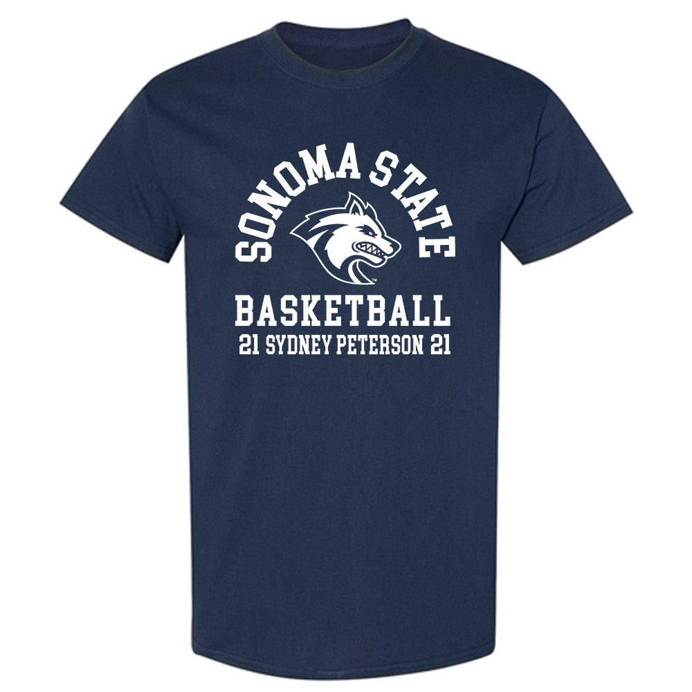 SSU - NCAA Women's Basketball : Sydney Peterson - T-Shirt