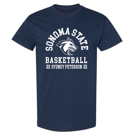 SSU - NCAA Women's Basketball : Sydney Peterson - T-Shirt