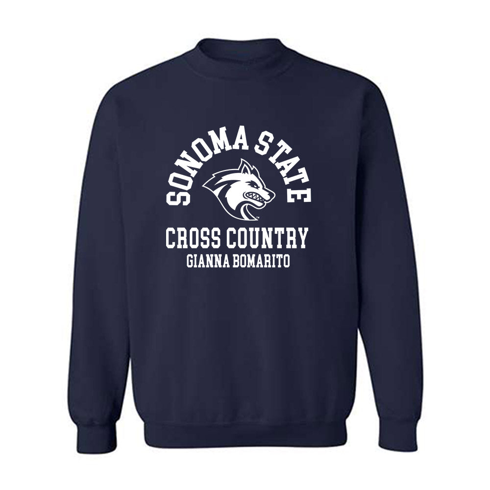 SSU - NCAA Women's Cross Country : Gianna Bomarito - Crewneck Sweatshirt