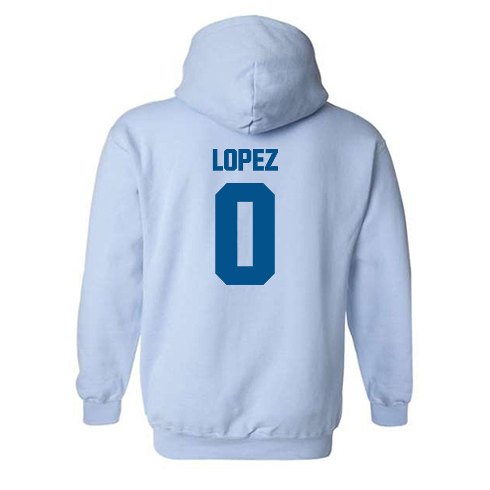  - NCAA Women's Basketball : Alysa Lopez - Classic Shersey Hooded Sweatshirt-1
