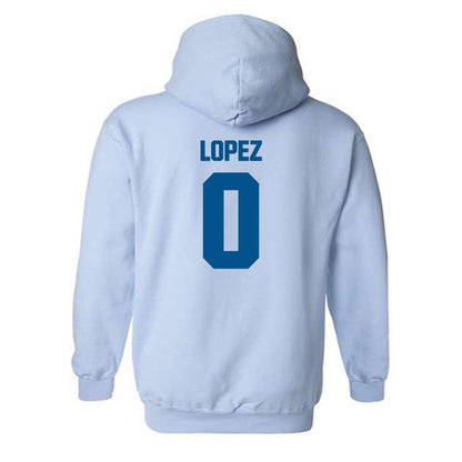  - NCAA Women's Basketball : Alysa Lopez - Classic Shersey Hooded Sweatshirt-1