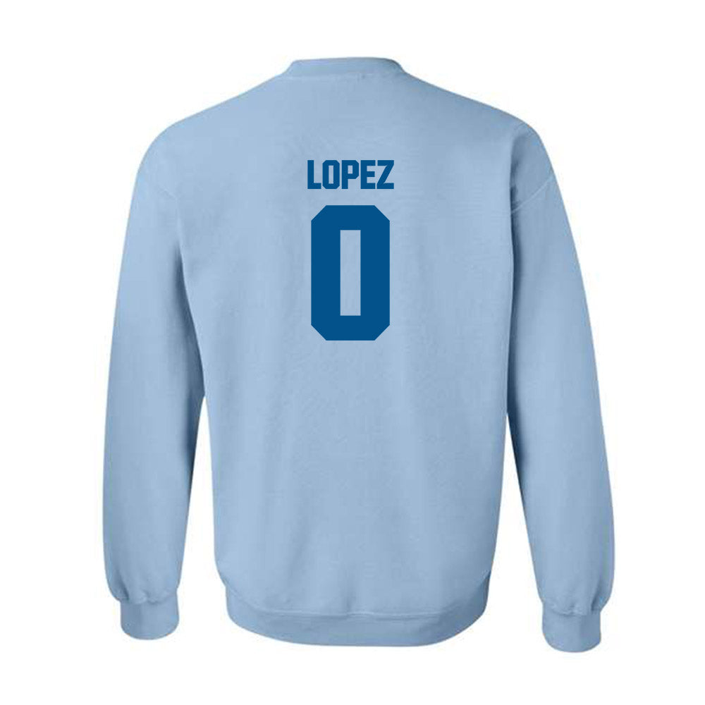  - NCAA Women's Basketball : Alysa Lopez - Classic Shersey Crewneck Sweatshirt-1