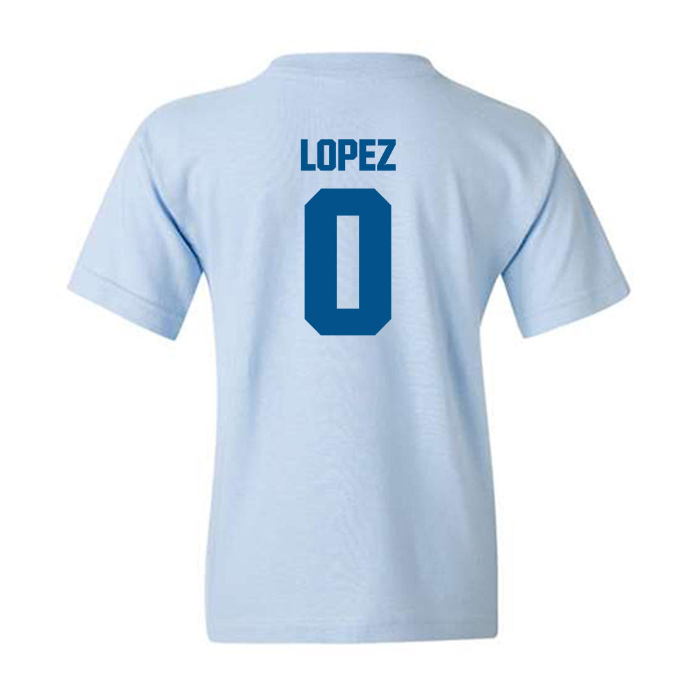  - NCAA Women's Basketball : Alysa Lopez - Classic Shersey Youth T-Shirt-1