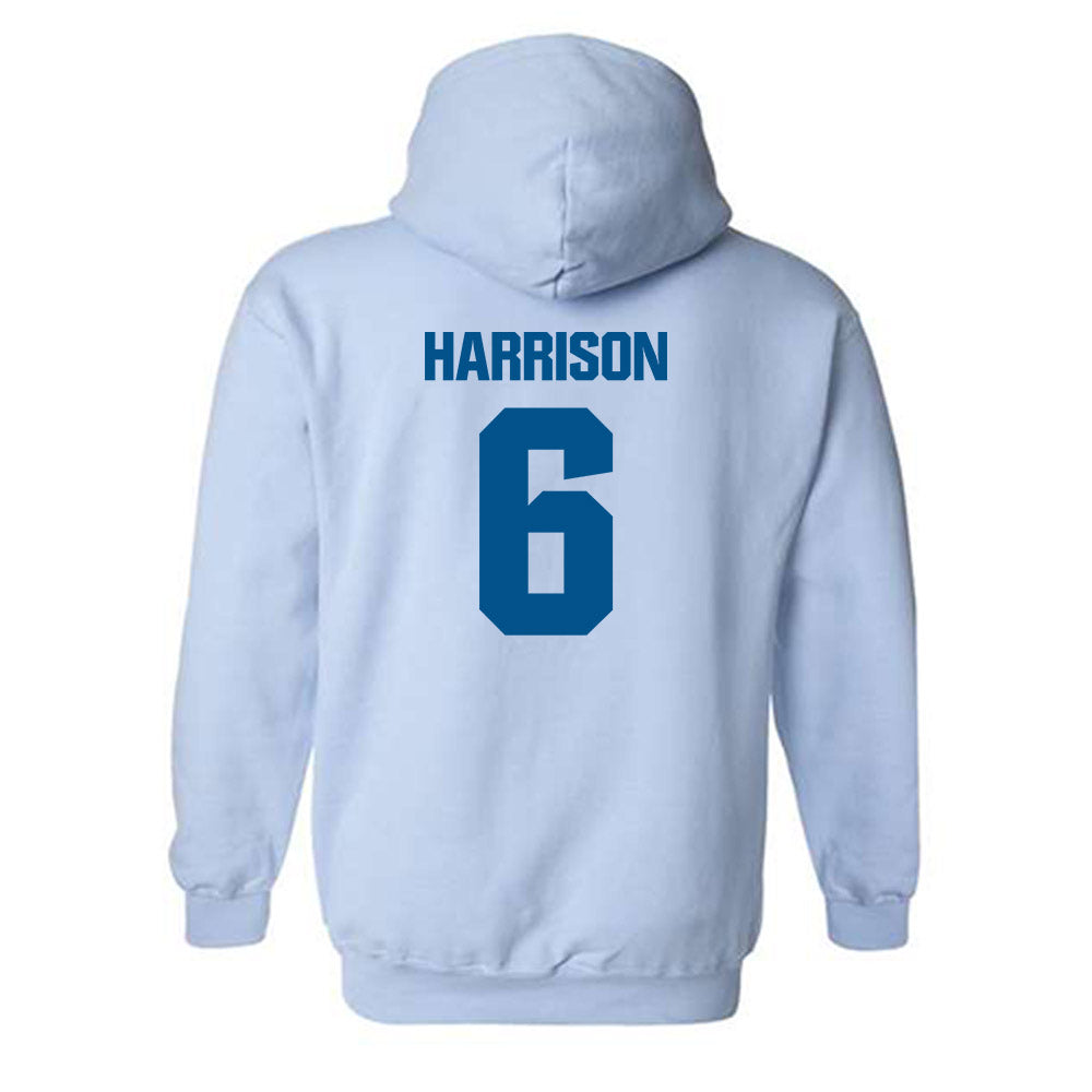 SSU - NCAA Baseball : Aryonis Harrison - Classic Shersey Hooded Sweatshirt-1
