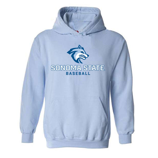 SSU - NCAA Baseball : Aryonis Harrison - Classic Shersey Hooded Sweatshirt-0
